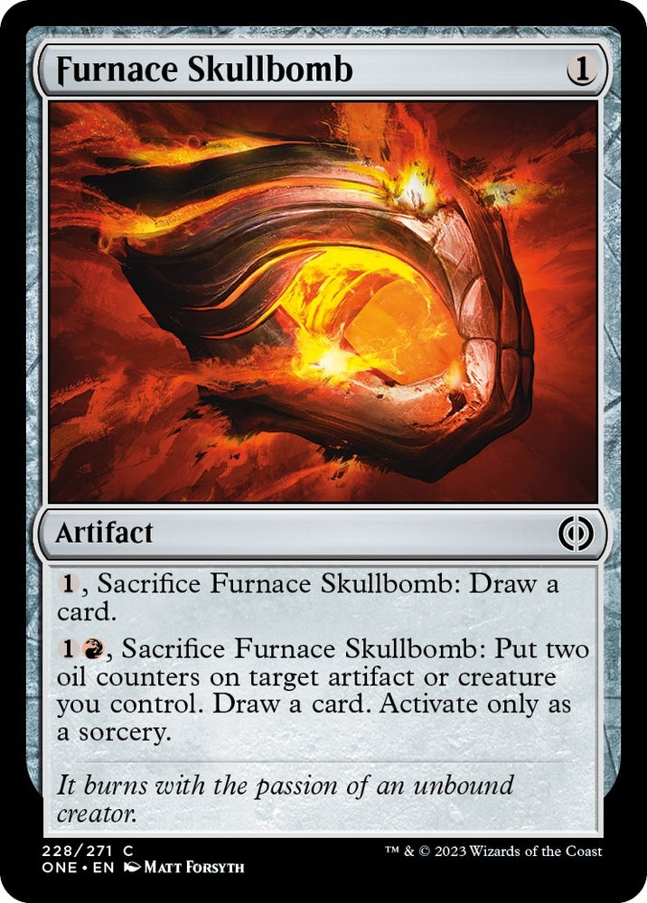 Image for Furnace Skullbomb (228) [Phyrexia: All Will Be One]