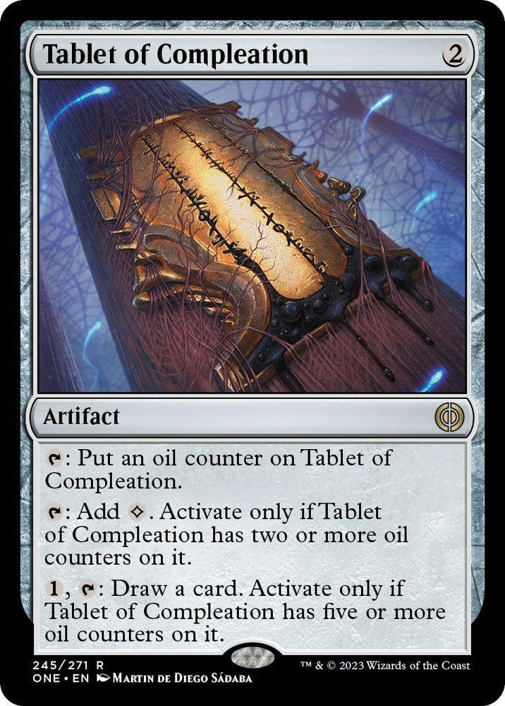 Image for Tablet of Compleation (245) [Phyrexia: All Will Be One]