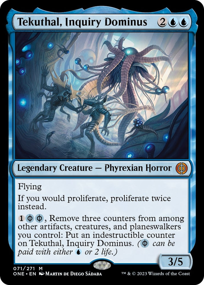 Image for Tekuthal, Inquiry Dominus (71) [Phyrexia: All Will Be One]