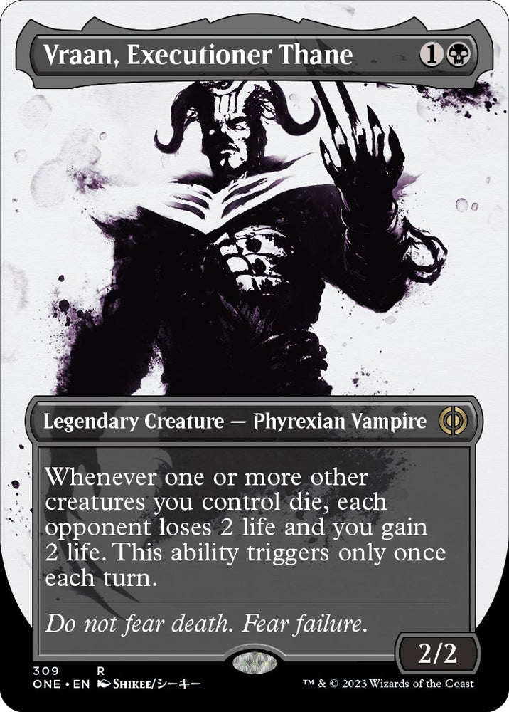 Image for Vraan, Executioner Thane (Showcase) (309) [Phyrexia: All Will Be One]