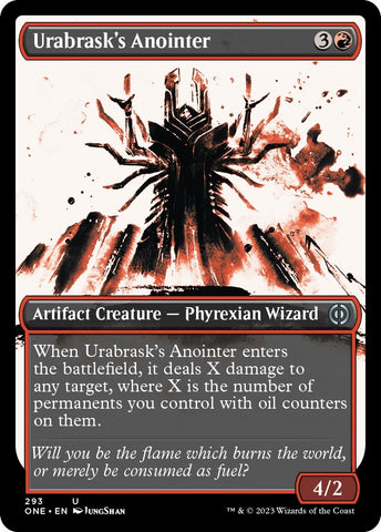 Image for Urabrask's Anointer (Showcase) (293) [Phyrexia: All Will Be One]