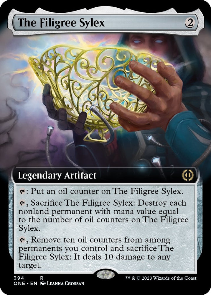 Image for The Filigree Sylex (Extended Art) (394) [Phyrexia: All Will Be One]