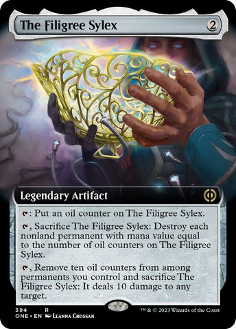 Image for The Filigree Sylex (Extended Art) (394) [Phyrexia: All Will Be One]