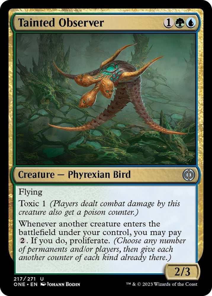 Image for Tainted Observer (217) [Phyrexia: All Will Be One]