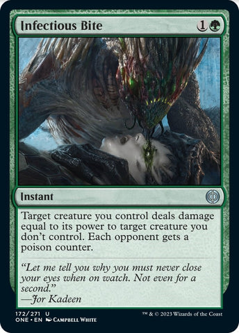 Image for Infectious Bite (172) [Phyrexia: All Will Be One]