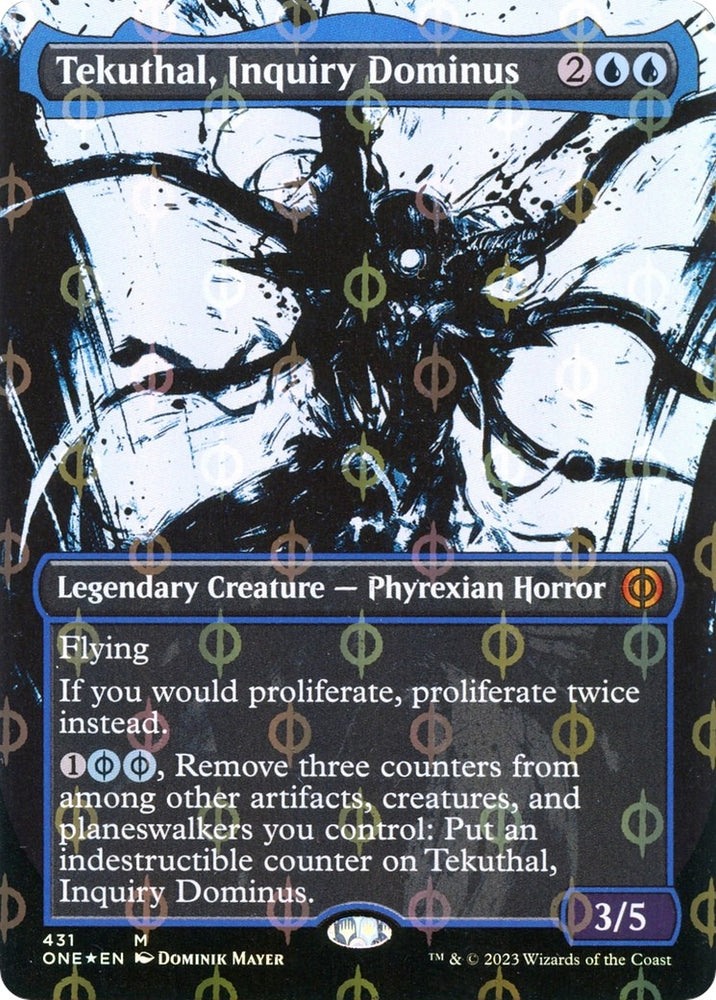 Image for Tekuthal, Inquiry Dominus (Showcase) (Step-and-Compleat Foil) (431) [Phyrexia: All Will Be One]
