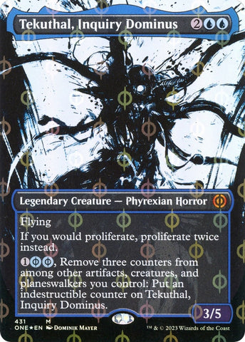 Image for Tekuthal, Inquiry Dominus (Showcase) (Step-and-Compleat Foil) (431) [Phyrexia: All Will Be One]