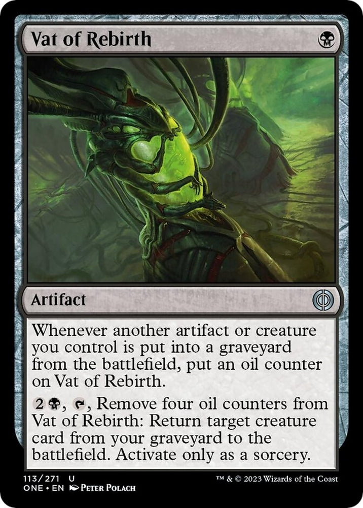 Image for Vat of Rebirth (113) [Phyrexia: All Will Be One]