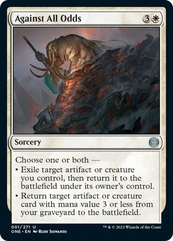Image for Against All Odds (1) [Phyrexia: All Will Be One]