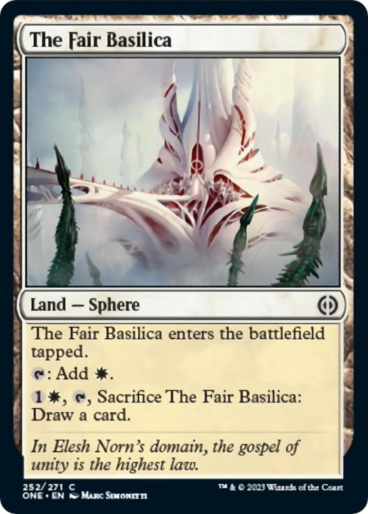 Image for The Fair Basilica (252) [Phyrexia: All Will Be One]
