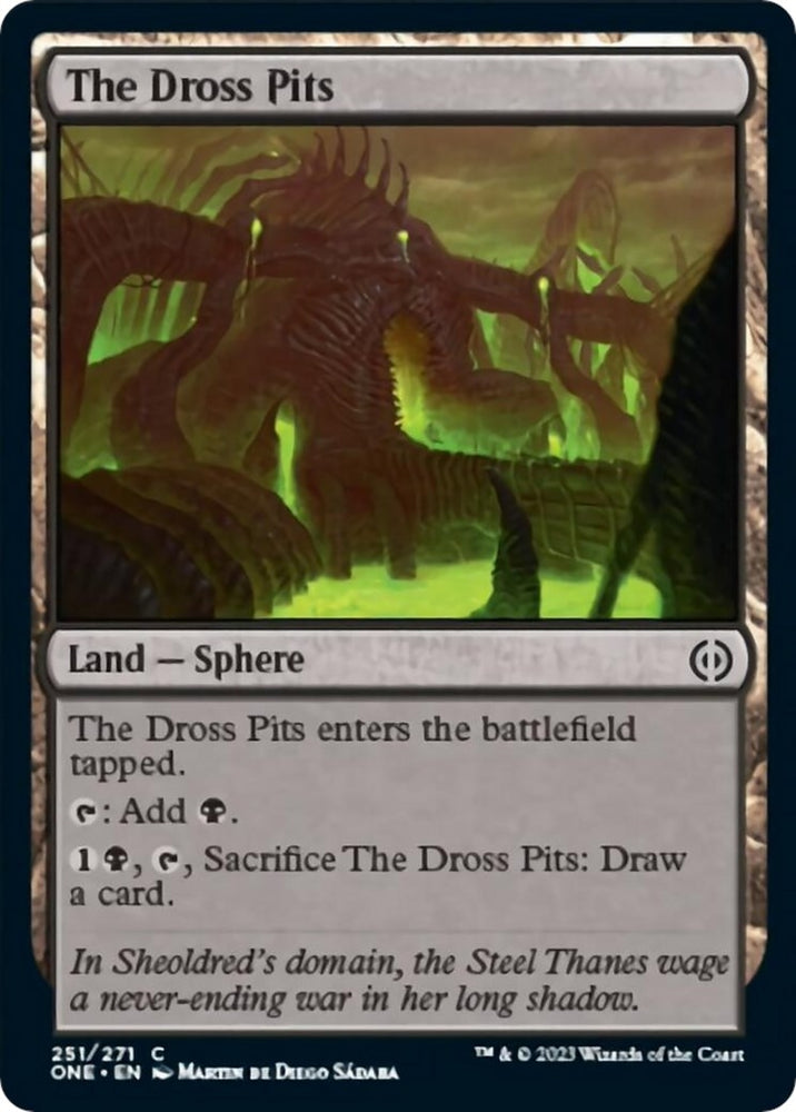 Image for The Dross Pits (251) [Phyrexia: All Will Be One]