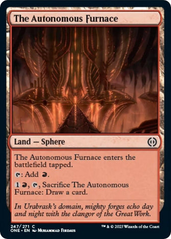 Image for The Autonomous Furnace (247) [Phyrexia: All Will Be One]