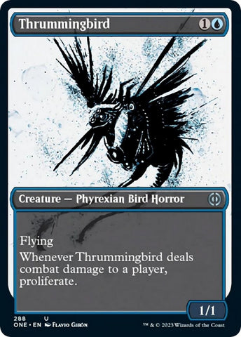 Image for Thrummingbird (Showcase) (288) [Phyrexia: All Will Be One]