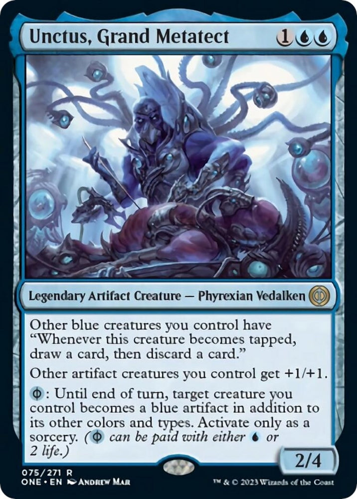 Image for Unctus, Grand Metatect (75) [Phyrexia: All Will Be One]