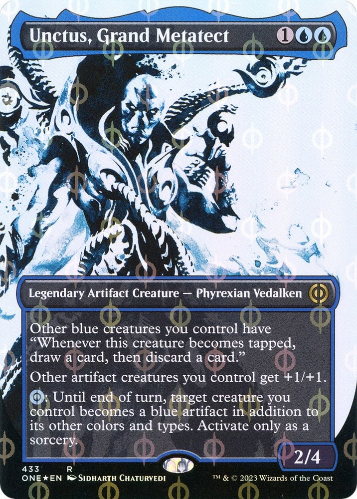 Image for Unctus, Grand Metatect (Showcase) (Step-and-Compleat Foil) (433) [Phyrexia: All Will Be One]