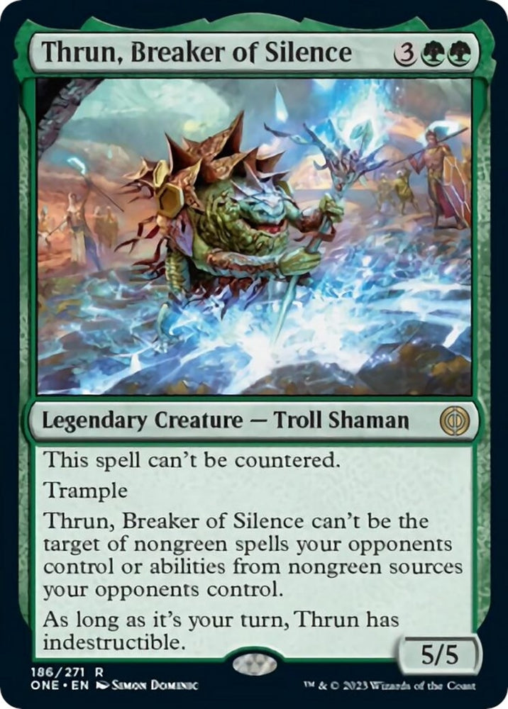 Image for Thrun, Breaker of Silence (186) [Phyrexia: All Will Be One]