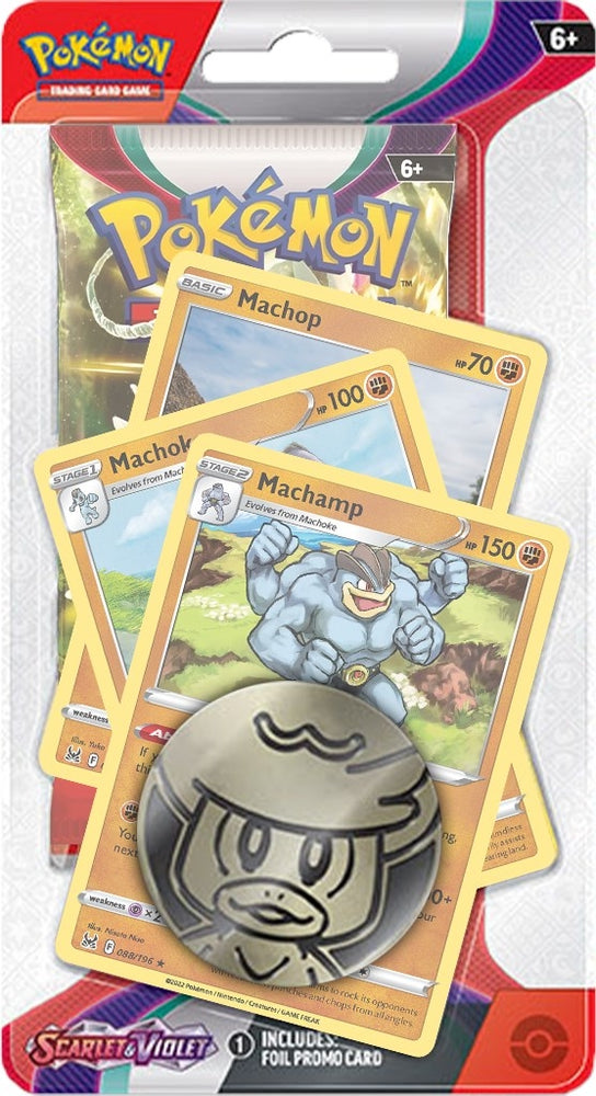 Image for Scarlet & Violet Premium Checklane Blister [Machamp] (SV1)