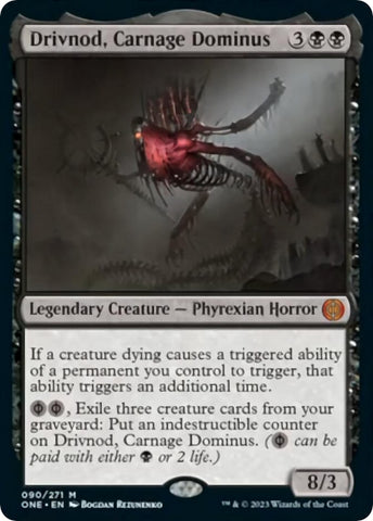 Image for Drivnod, Carnage Dominus (90) [Phyrexia: All Will Be One]