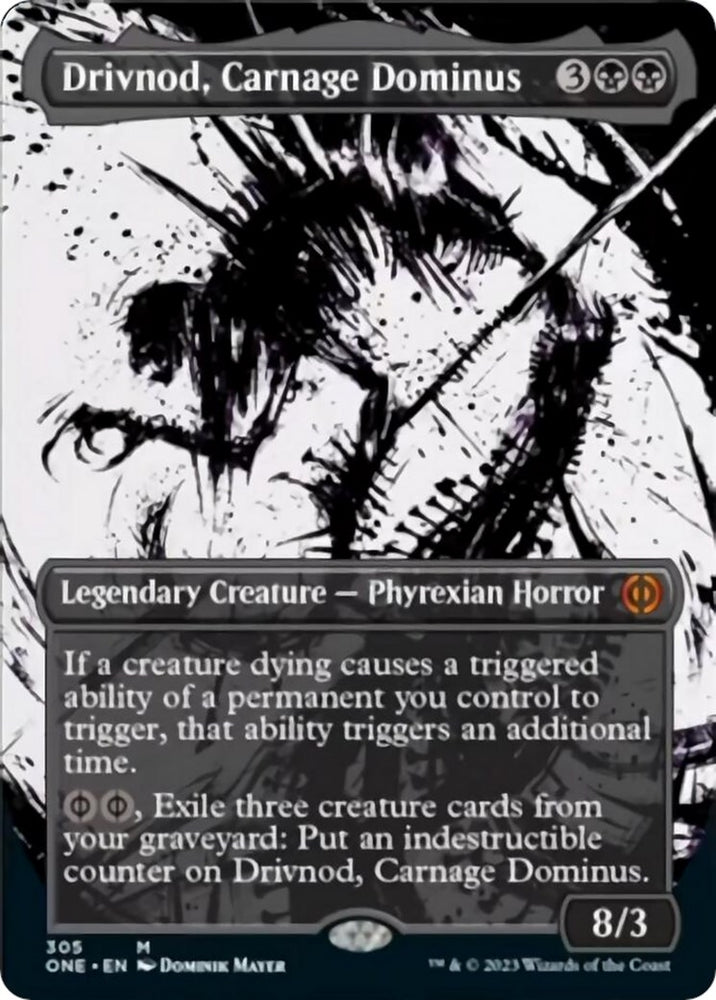 Image for Drivnod, Carnage Dominus (Showcase) (305) [Phyrexia: All Will Be One]