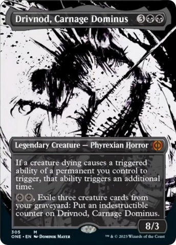 Image for Drivnod, Carnage Dominus (Showcase) (305) [Phyrexia: All Will Be One]