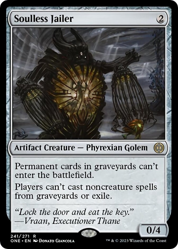 Image for Soulless Jailer (241) [Phyrexia: All Will Be One]