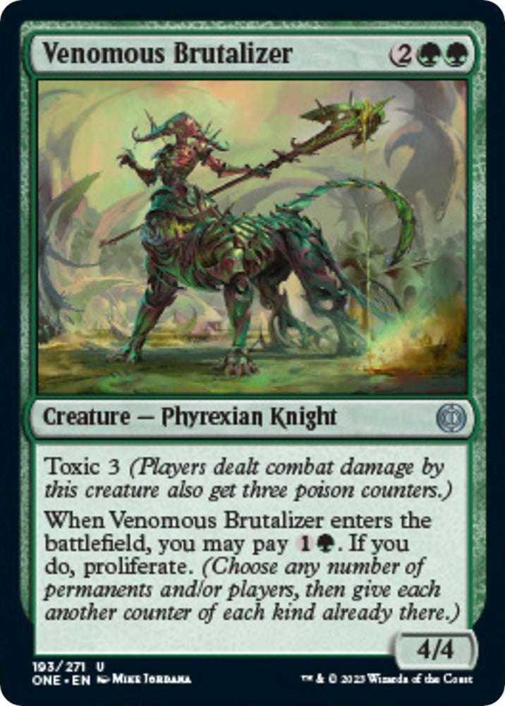 Image for Venomous Brutalizer (193) [Phyrexia: All Will Be One]