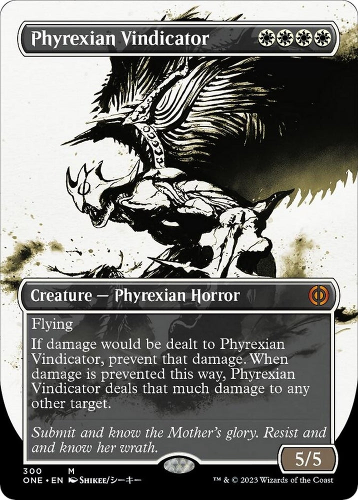 Image for Phyrexian Vindicator (Showcase) (300) [Phyrexia: All Will Be One]