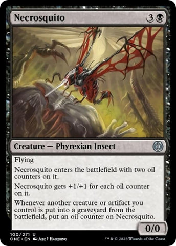 Image for Necrosquito (100) [Phyrexia: All Will Be One]