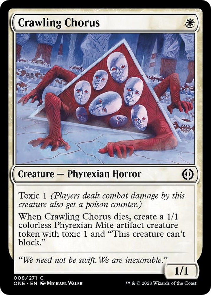 Image for Crawling Chorus (8) [Phyrexia: All Will Be One]
