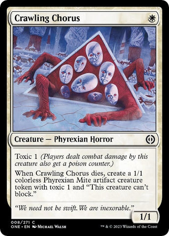 Image for Crawling Chorus (8) [Phyrexia: All Will Be One]