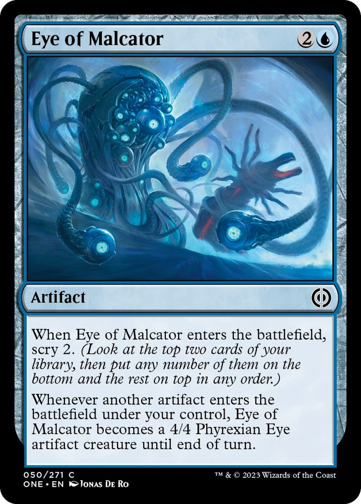 Image for Eye of Malcator (50) [Phyrexia: All Will Be One]