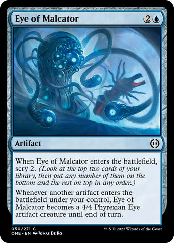 Image for Eye of Malcator (50) [Phyrexia: All Will Be One]