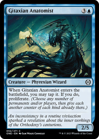 Image for Gitaxian Anatomist (52) [Phyrexia: All Will Be One]