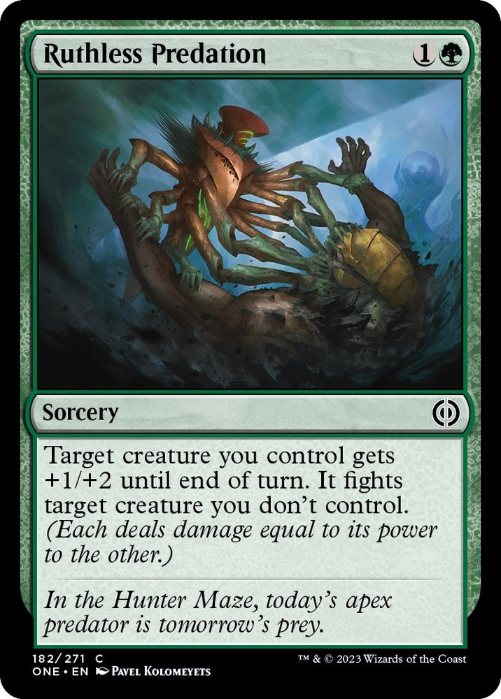 Image for Ruthless Predation (182) [Phyrexia: All Will Be One]