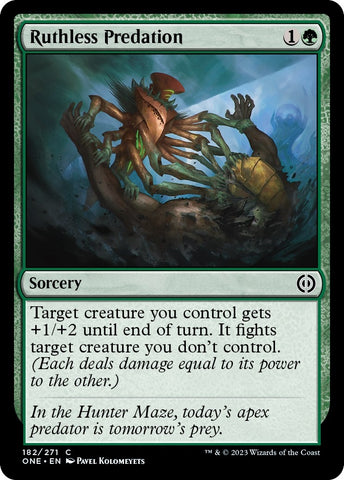 Image for Ruthless Predation (182) [Phyrexia: All Will Be One]