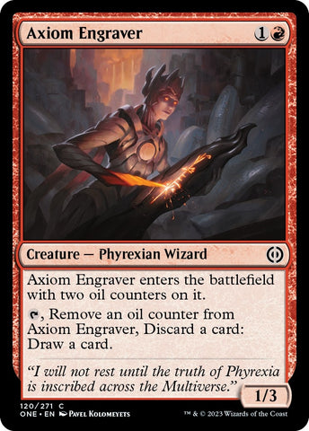 Image for Axiom Engraver (120) [Phyrexia: All Will Be One]