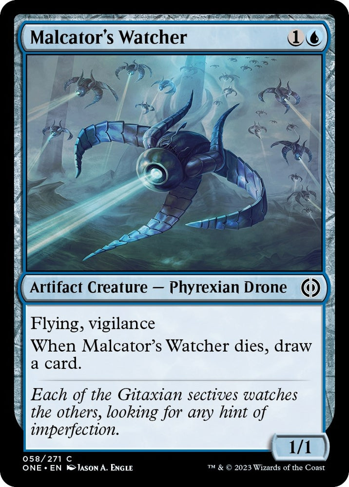 Image for Malcator's Watcher (58) [Phyrexia: All Will Be One]