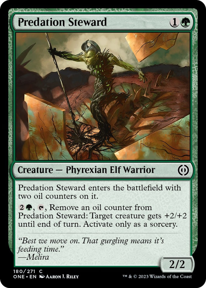 Image for Predation Steward (180) [Phyrexia: All Will Be One]