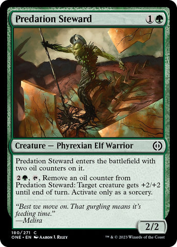 Image for Predation Steward (180) [Phyrexia: All Will Be One]