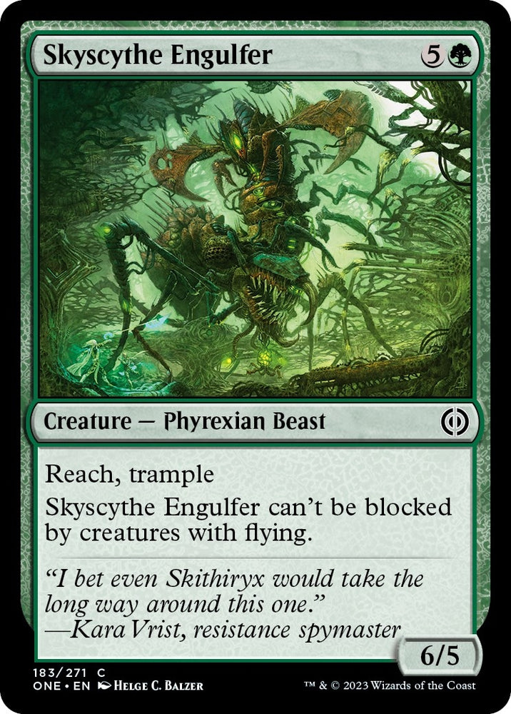 Image for Skyscythe Engulfer (183) [Phyrexia: All Will Be One]
