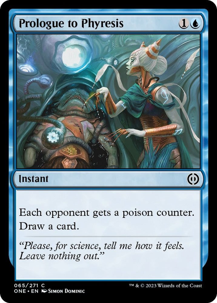 Image for Prologue to Phyresis (65) [Phyrexia: All Will Be One]
