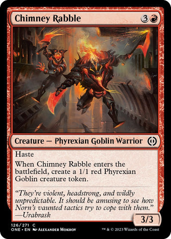 Image for Chimney Rabble (126) [Phyrexia: All Will Be One]