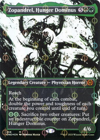 Image for Zopandrel, Hunger Dominus (Showcase) (Step-and-Compleat Foil) (458) [Phyrexia: All Will Be One]