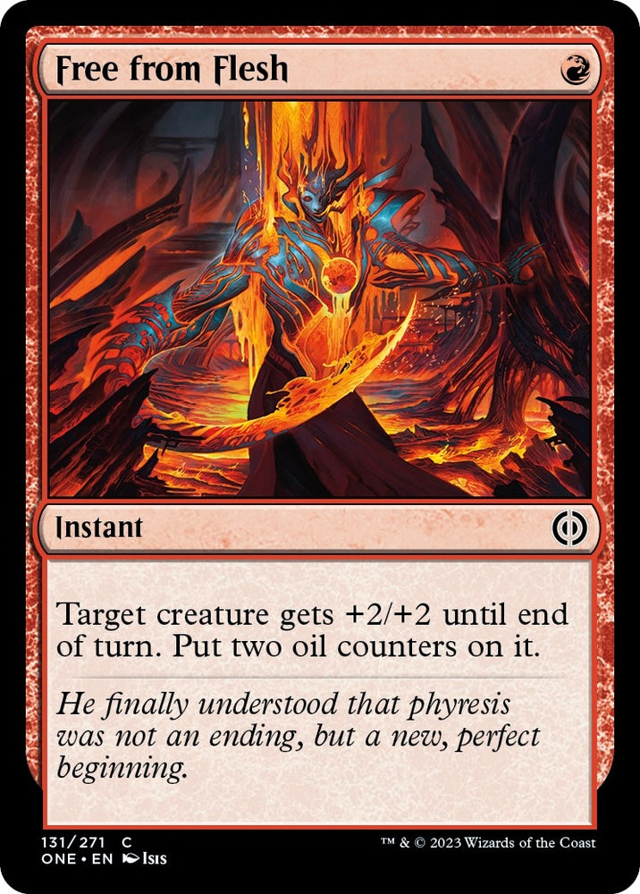 Image for Free from Flesh (131) [Phyrexia: All Will Be One]