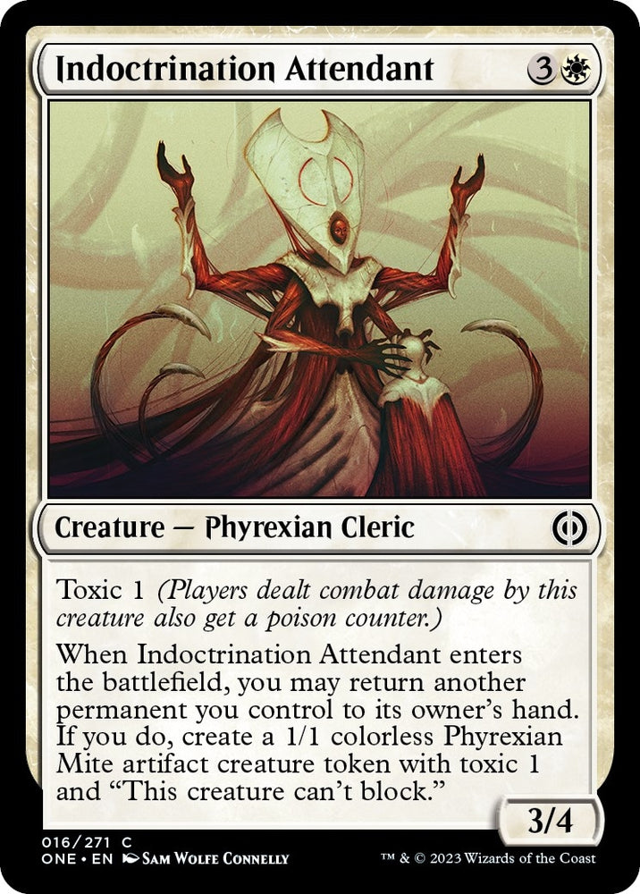 Image for Indoctrination Attendant (16) [Phyrexia: All Will Be One]
