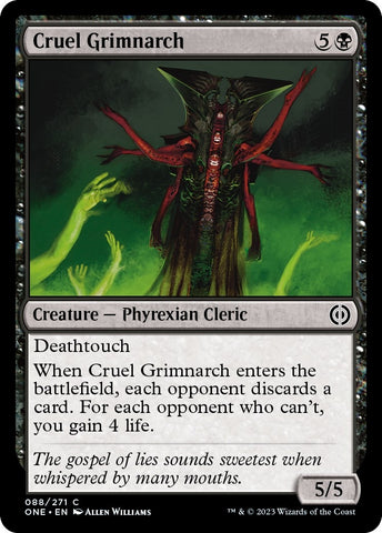 Image for Cruel Grimnarch (88) [Phyrexia: All Will Be One]