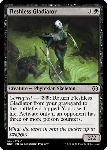 Image for Fleshless Gladiator (94) [Phyrexia: All Will Be One]