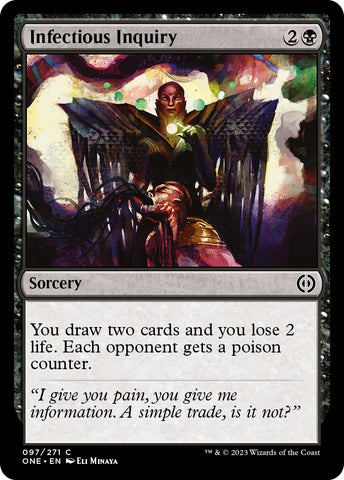 Image for Infectious Inquiry (97) [Phyrexia: All Will Be One]