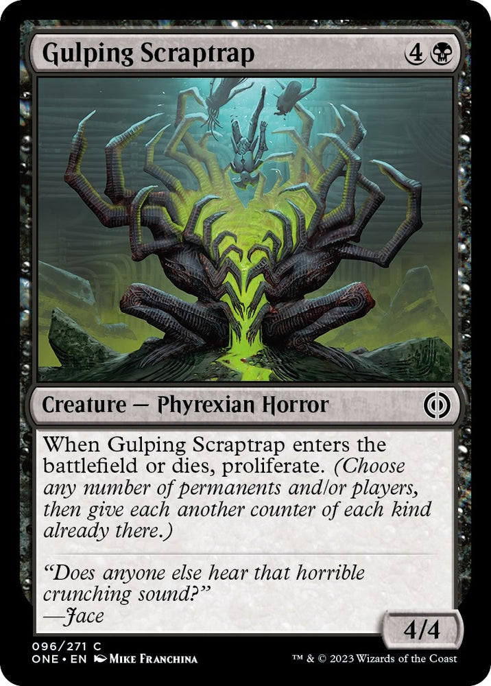 Image for Gulping Scraptrap (96) [Phyrexia: All Will Be One]