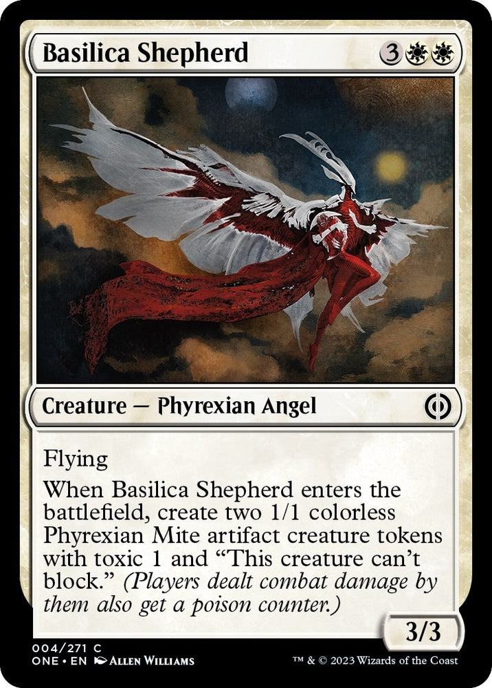 Image for Basilica Shepherd (4) [Phyrexia: All Will Be One]